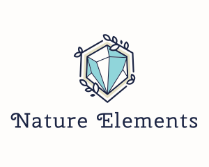 Natural Diamond Gem logo design