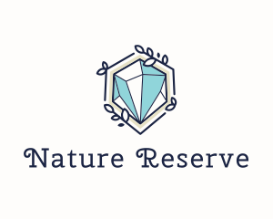 Natural Diamond Gem logo design