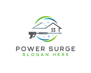 Clean Power Wash logo design