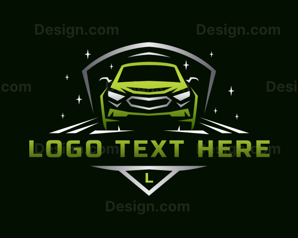 Auto Car Detailing Logo