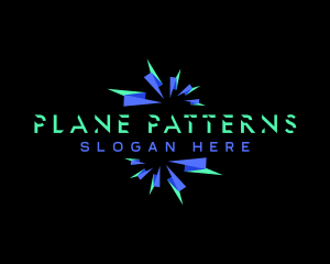 Geometric Futuristic Technology logo