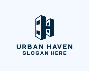 Geometric Startup Building logo