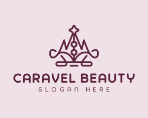 Beauty Jewelry Crown logo design