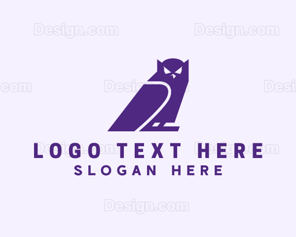 Owl Bird Animal Logo