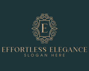 Luxury Wedding Event Styling logo design