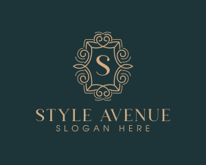 Luxury Wedding Event Styling logo design