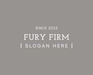 Premier Serif Firm logo design