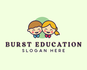 Kids Educational Daycare logo design