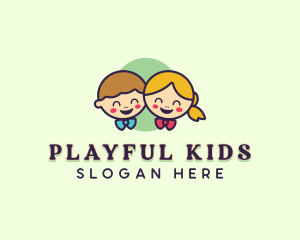 Kids Educational Daycare logo design