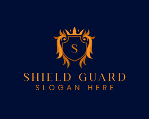 Royal Crown Shield  logo design