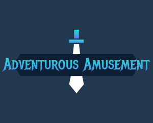 Adventure Game Wordmark logo design