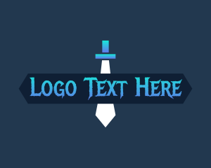 Rpg - Adventure Game Wordmark logo design