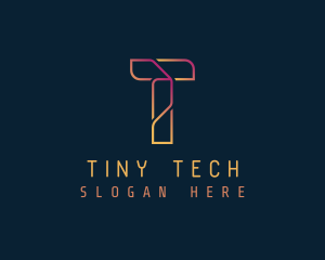 Tech Cryptocurrency App logo design