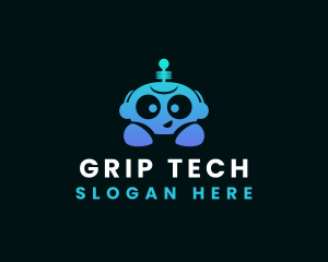 Tech Machine Robot logo design