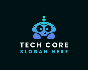 Tech Machine Robot logo design