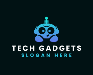 Tech Machine Robot logo design