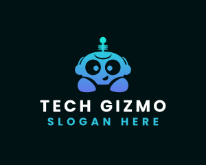 Tech Machine Robot logo design