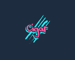 Graffiti Neon Paint logo design