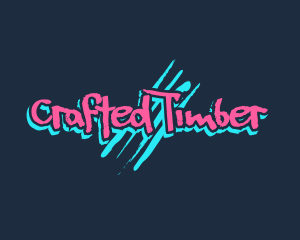 Graffiti Neon Paint logo design