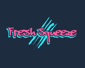 Graffiti Neon Paint logo design