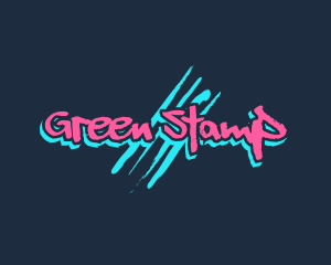 Graffiti Neon Paint logo design