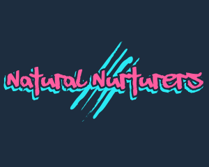 Graffiti Neon Paint logo design