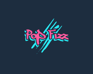 Graffiti Neon Paint logo design