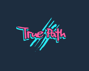 Graffiti Neon Paint logo design