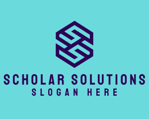 Generic Hexagon Letter SS logo design