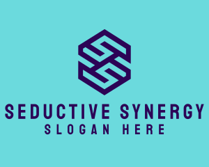 Generic Hexagon Letter SS logo design