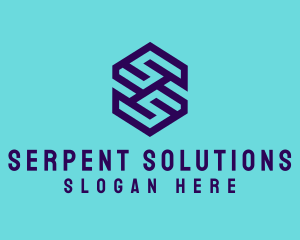 Generic Hexagon Letter SS logo design