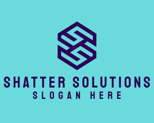 Generic Hexagon Letter SS logo design