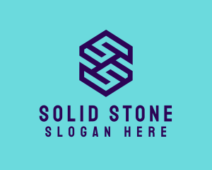 Generic Hexagon Letter SS logo design