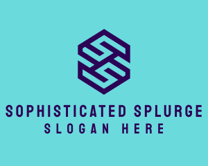 Generic Hexagon Letter SS logo design