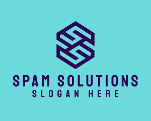 Generic Hexagon Letter SS logo design