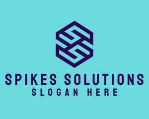 Generic Hexagon Letter SS logo design