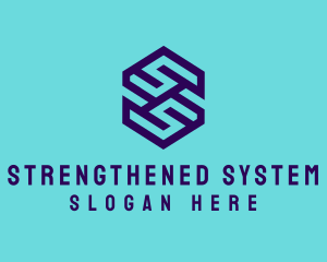 Generic Hexagon Letter SS logo design