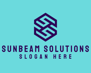 Generic Hexagon Letter SS logo design