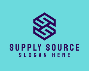 Generic Hexagon Letter SS logo design