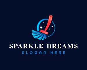 Cleaning Broom Sparkle logo