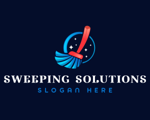 Cleaning Broom Sparkle logo
