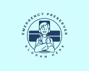 Emergency Physician Doctor logo design