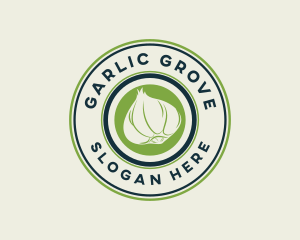 Gourmet Garlic Spice Food logo design