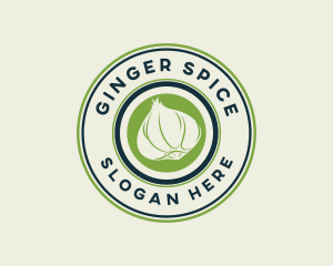 Gourmet Garlic Spice Food logo design