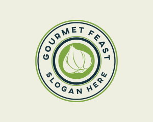 Gourmet Garlic Spice logo design