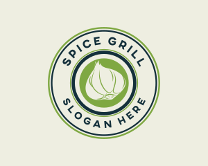 Gourmet Garlic Spice Food logo design