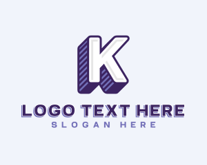 Professional Business Letter K logo