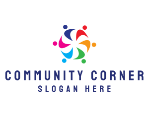People Group Community logo design