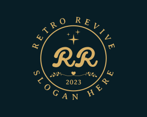 Retro Beauty Boutique logo design
