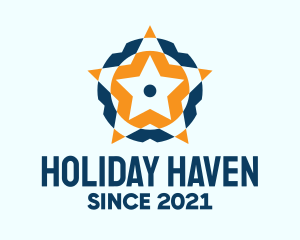 Holiday Event Star logo design